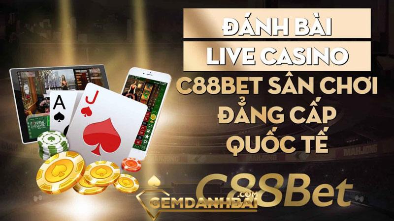 Trò chơi live casino nào hấp dẫn nhất tại nhà cái C88bet?